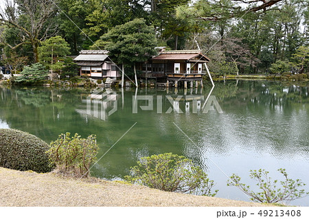 加賀　兼六園　大名庭園 49213408