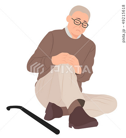 Cartoon people character design senior old man Cartoon people character design senior old man 49215618