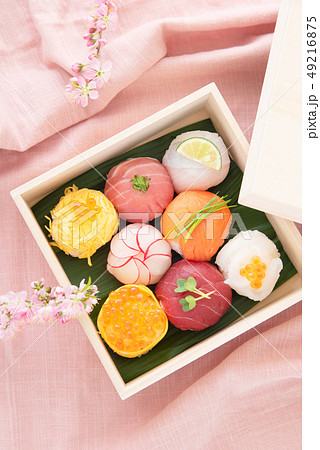 手まり寿司 手まり寿司 49216875