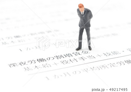 深夜労働の割増賃金 49217495