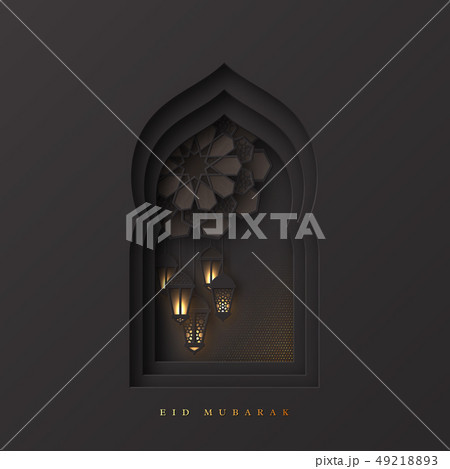 Eid Mubarak greeting background. Eid Mubarak greeting background. 49218893