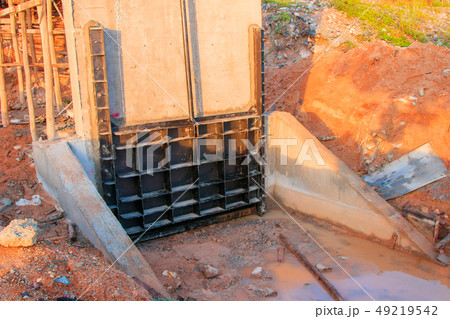 Construction dam Construction dam 49219542