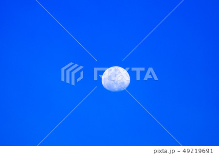 moon beautiful on blue sky moon beautiful on blue sky 49219691