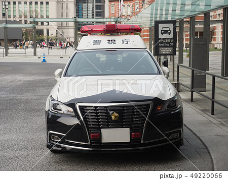 停車中のパトカー 停車中のパトカー 49220066