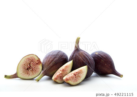 Figs fruits isolated on white background 49221115