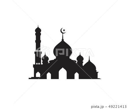 Mosque Moslem icon vector Illustration Mosque Moslem icon vector Illustration 49221413