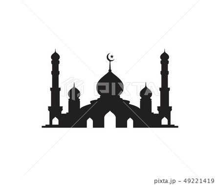 Mosque Moslem icon vector Illustration Mosque Moslem icon vector Illustration 49221419