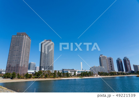 お台場 おだいばビーチからの風景 お台場 おだいばビーチからの風景 49221539