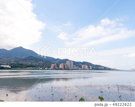台湾 淡水と観音山(淡水富士) 台湾 淡水と観音山(淡水富士) 49222622