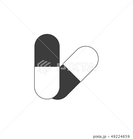 capsule medical icon. Vector illustration capsule medical icon. Vector illustration 49224659