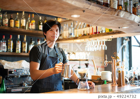 カフェ バリスタ 喫茶店 カフェ バリスタ 喫茶店 49224732