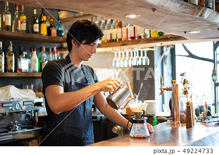 カフェ バリスタ 喫茶店 カフェ バリスタ 喫茶店 49224733