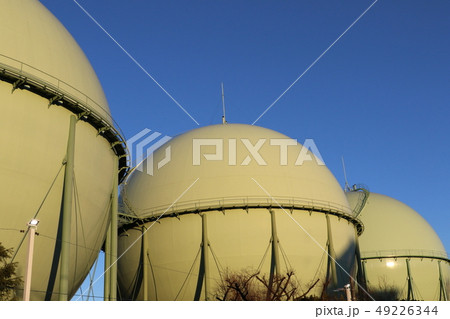 練馬　谷原のガスタンク群 49226344