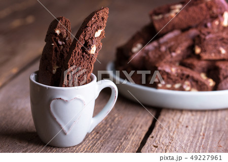 Italian biscotti cookies 49227961