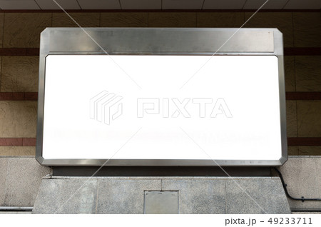 large billboard. black advertising led board empty large billboard. black advertising led board empty 49233711