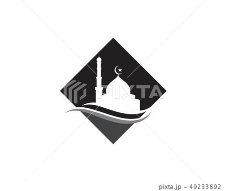 Mosque Moslem icon vector Illustration Mosque Moslem icon vector Illustration 49233892