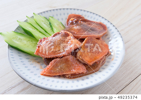 焼肉用豚タン 焼肉用豚タン 49235374
