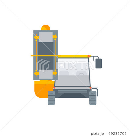 equipment for tunnels illustration front view 49235705