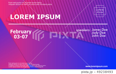 Conference invitation design template Conference invitation design template 49238493
