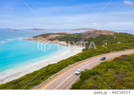 Aerial View of Great Ocean Road in Victoria, 49238555