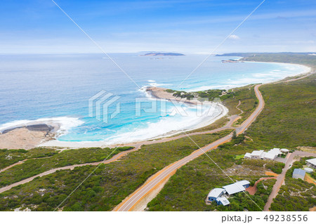 Aerial View of Great Ocean Road in Victoria, Aerial View of Great Ocean Road in Victoria, 49238556