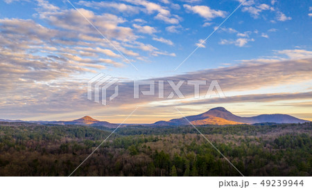 Sunrise in Georgia Mountains  49239944