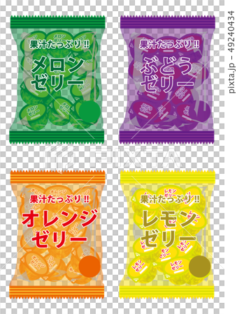 各種袋果凍 49240434