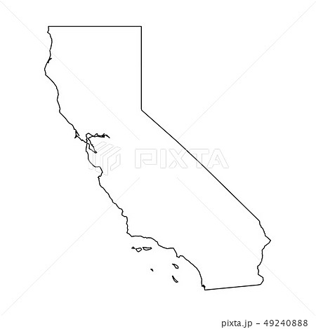 California State Silhouette (CAS-01) - 雑貨