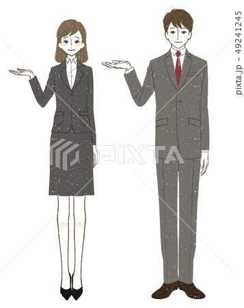 スーツ-女性-男性 49241245