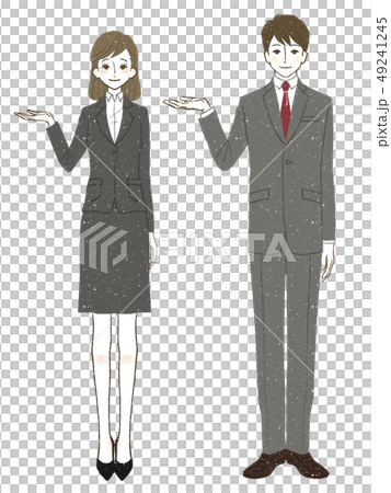 スーツ-女性-男性 49241245