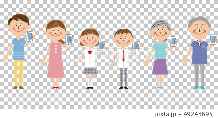 Introducing a pop 3 generation family mobile phone Introducing a pop 3 generation family mobile phone 49243695