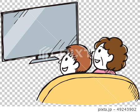to watch tv clipart