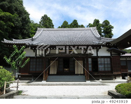 飯能市の智観寺（本堂） 49243919