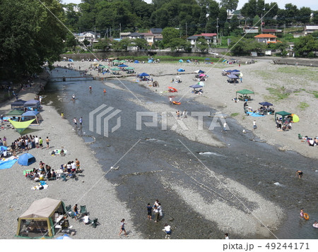 夏の飯能河原 夏の飯能河原 49244171