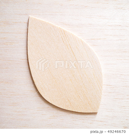 leaf symbol logo concept wood cutting illustration 49246670