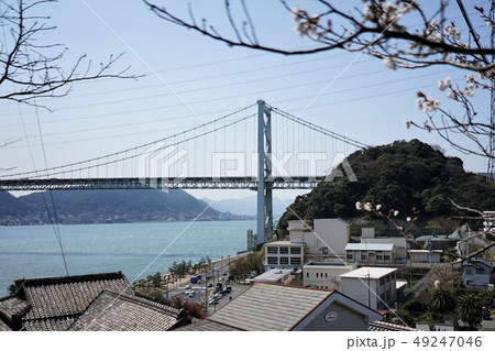関門海峡 関門橋の風景 関門海峡 関門橋の風景 49247046