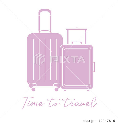 Two suitcases Summer time, vacation. Leisure. Two suitcases Summer time, vacation. Leisure. 49247816
