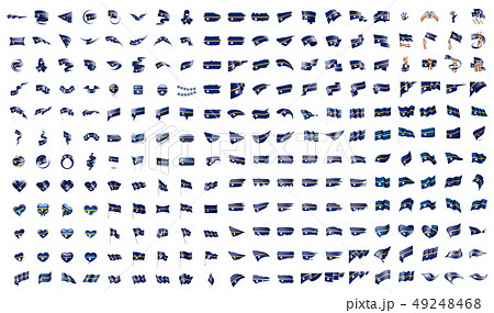 very big collection of vector flags of the Nauru 49248468