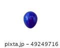 Colorful handmade easter egg isolated on a white 49249716