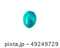 Colorful handmade easter egg isolated on a white 49249729