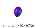 Colorful handmade easter egg isolated on a white 49249730