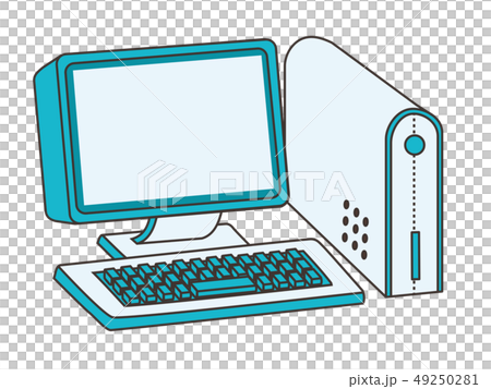 Computer - Stock Illustration [49250281] - PIXTA