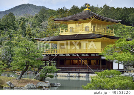 世界遺産 国宝 鹿苑寺金閣 世界遺産 国宝 鹿苑寺金閣 49253220