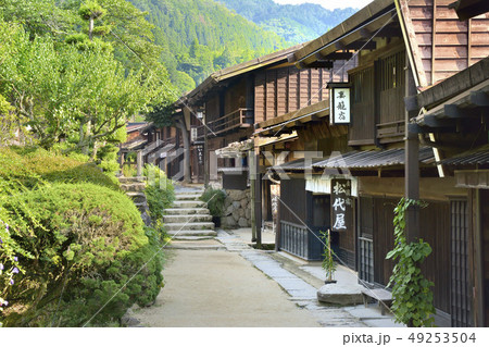 妻籠宿　中山道　 49253504