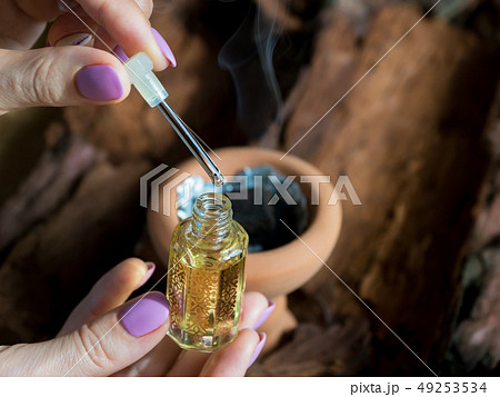 Arabian attar perfume or agarwood oil fragrances. Arabian attar perfume or agarwood oil fragrances. 49253534
