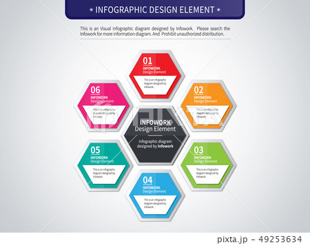 グラフ イラスト デザインのイラスト素材