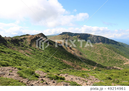 福島県の安達太良山の登山 49254961