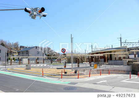 ■ 塩崎駅 北口 ■ 北口広場ロータリー開通前 ■ 上り ■ 山梨県 甲斐市 下今井  49257673