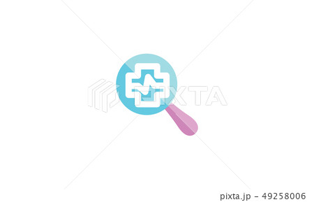 Search Icon Template Vector Sign Design 49258006