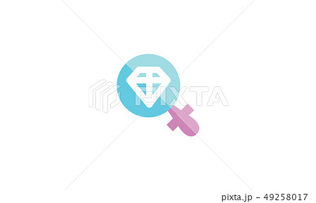 Search Icon Template Vector Sign Design 49258017